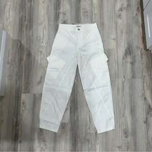 Madewell The Tall Barrel-Leg Utility Pant in Garment-Dyed Twill NWT